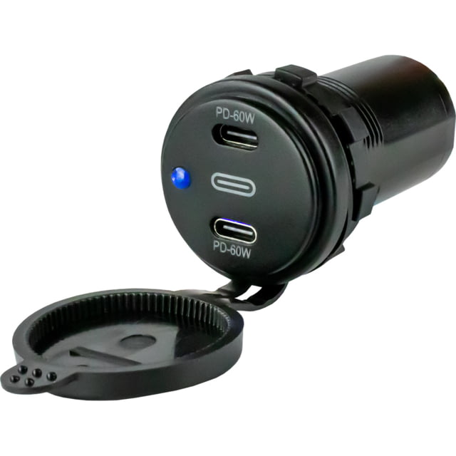 Sea-Dog Dual USB-C Power Socket One Size