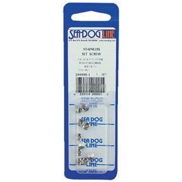 Sea-Dog Sea Dog Stainless Steel Cone Point Hex Drive Scre 1/4" 28 x 3/16"