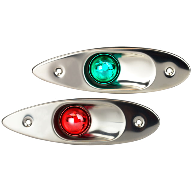 Sea-Dog Flush Mount Side Lights Stainless Steel