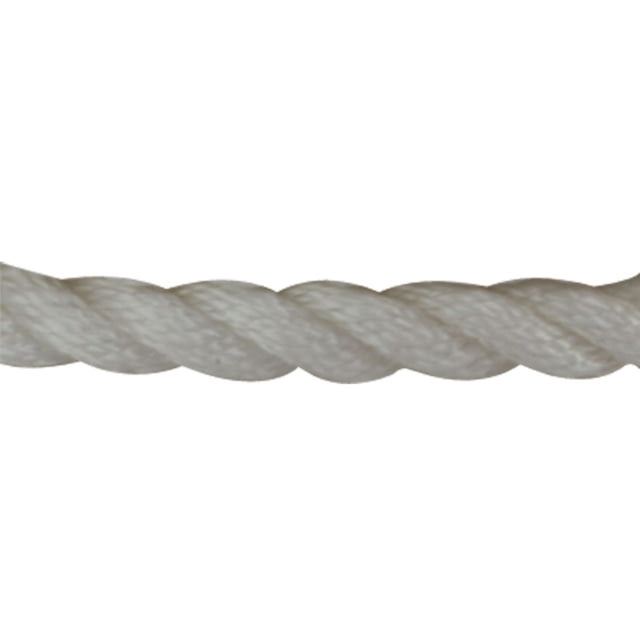 Sea-Dog Twisted Nylon Anchor Line With Thimble - 1/2in x 100ft White