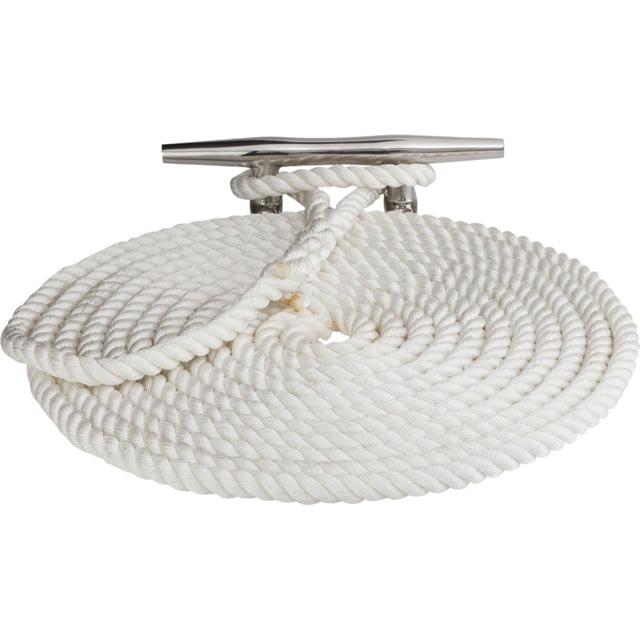 Sea-Dog Twisted Nylon Dock Line - 5/8" x 25' - White