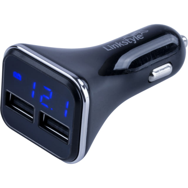 Sea-Dog USB Power Plug w/Voltage/Amp Meter Dual