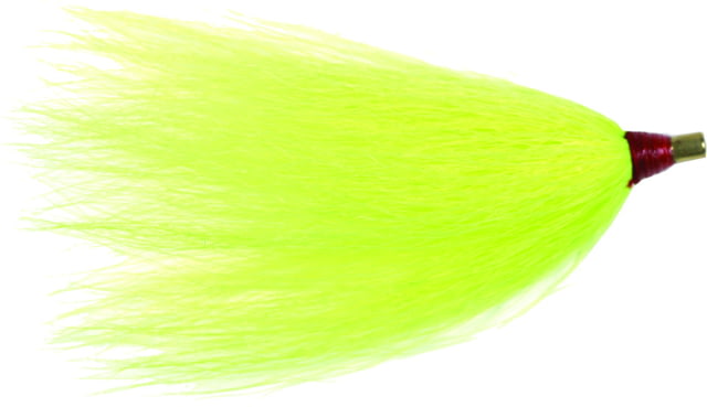 Sea Striker Bucktail Teaser 3in Chartreuse 3/Pack