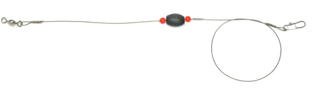 Sea Striker Sea Striker Egg Lead Ready Rig with Snap 1oz 12/Ring