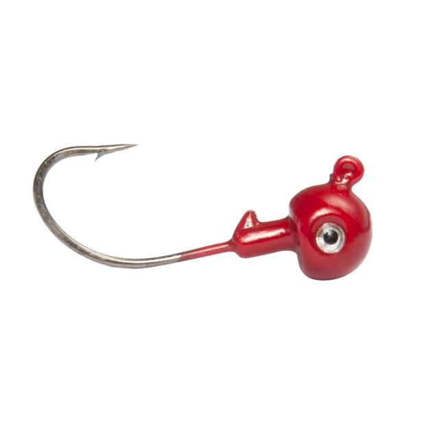 Sea Striker Got-Cha Round head flat back Live Eye jig 1/2oz Red 5 pack