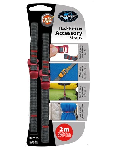 Sea to Summit 10 mm Hook Release Accessory Straps - 3/8 in-80 in