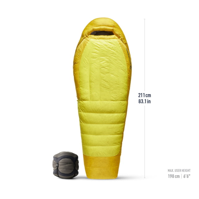 Sea To Summit Sea to Summit Alpine Down -20F/-29C Sleeping Bag Blazing Yellow Long