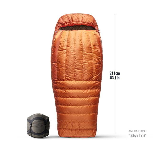 Sea To Summit Sea to Summit Basecamp Down 15F/ -9C Sleeping Bag Bombay Brown Long