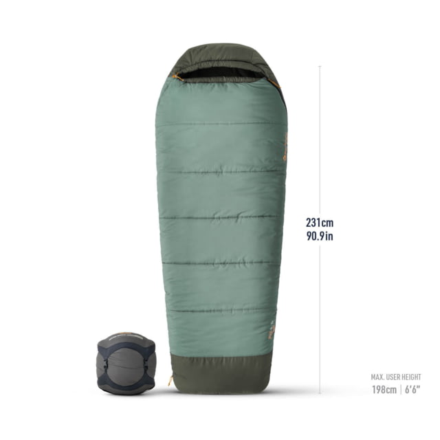 Sea To Summit Sea to Summit Boab Synthetic 15F/-9C Sleeping Bag Laurel Wreath Green Long