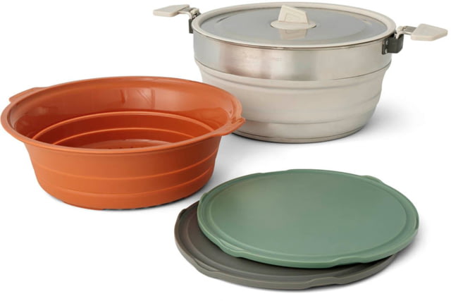 Sea to Summit Detour Essentials Camp Kitchen Kit Multi - 4 Piece