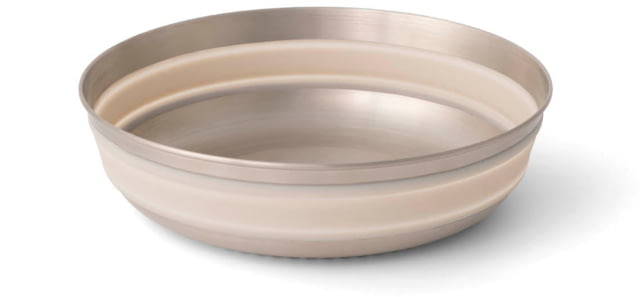 Sea to Summit Detour Stainless Steel Collapsible Bowl Moonstruck Grey Large