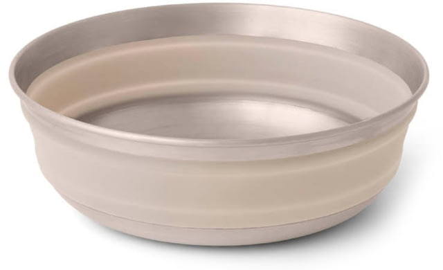 Sea to Summit Detour Stainless Steel Collapsible Bowl Moonstruck Grey Medium