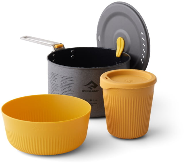Sea To Summit Sea to Summit Frontier UL 1.3L One Pot Cook Set - 3 Piece/1 Person Multi