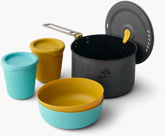 Sea To Summit Sea to Summit Frontier UL 2L One Pot Cook Set - 5 Piece/2 Person Multi