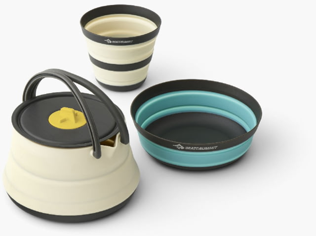 Sea To Summit Sea to Summit Frontier UL Collapsible Kettle Cook Set - 3 Piece/1 Person Multi