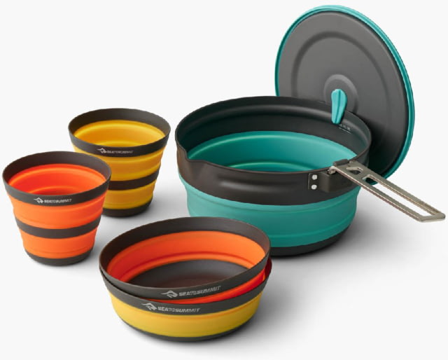Sea To Summit Sea to Summit Frontier UL Collapsible One Pot Cook Set - 5 Piece/2 Person Multi