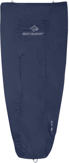 Sea to Summit Glow GWL 50F Synthetic Integrated Quilt Sleeping Bag Blue Regular