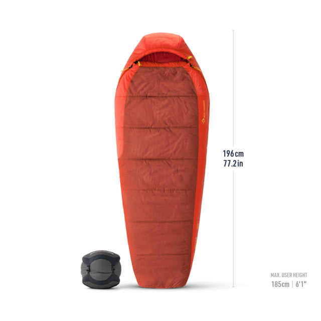 Sea To Summit Sea to Summit Hamelin Synthetic 30F/-1C Sleeping Bag Regular Picante Red Regular