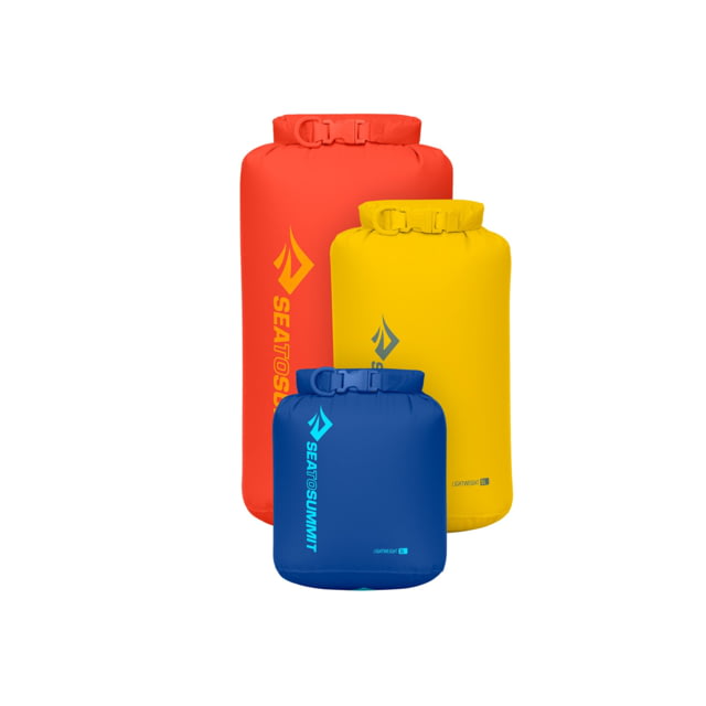 Sea To Summit Sea to Summit Lightweight Dry Bag Set 3L Blue 5L Yellow 8L Orange Blue/Yellow/Orange
