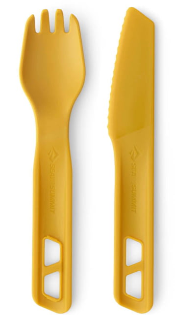 Sea to Summit Passage Cutlery Set 2 Piece Arrowwood Yellow