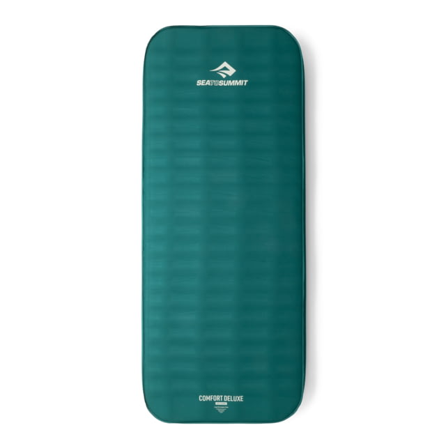 Sea To Summit Sea to Summit Comfort Deluxe SI Mat Large Rectangular Wide Rain Forest