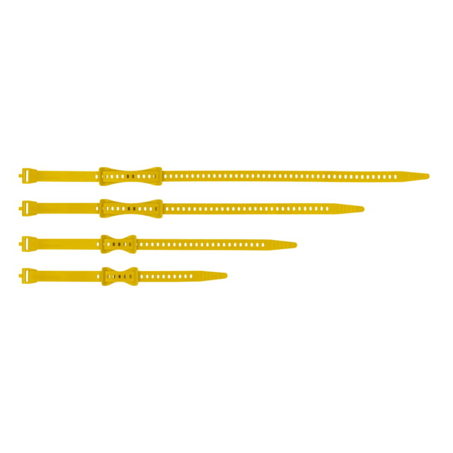 Sea To Summit Sea to Summit Stretch-Loc Strap Set 4 Piece Sulphur