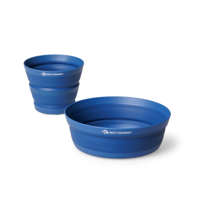 Sea to Summit XLite Collapsible Bowl w/ Cup Set Dark Blue One Size