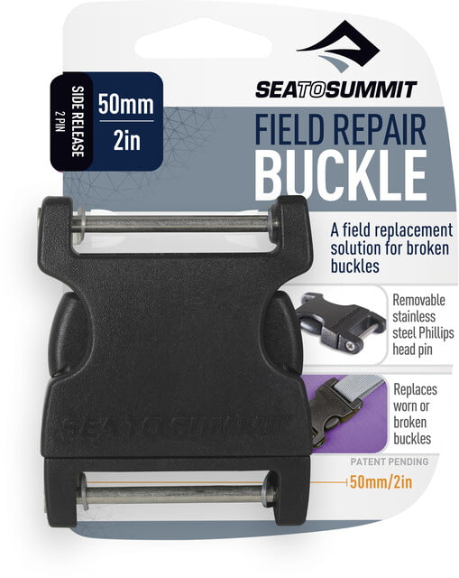 Sea to Summit Side Release 2 Pin 2in Black 50mm