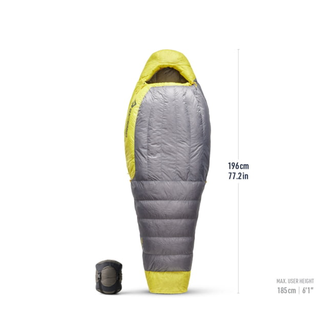 Sea to Summit Spark Down 30F/-1C Sleeping Bag - Women's Long Pewter Grey Long