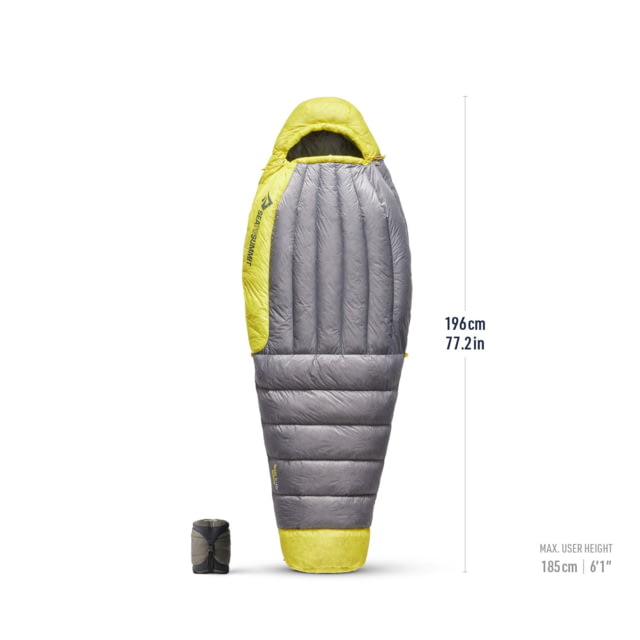 Sea To Summit Sea to Summit Spark Down 45F/7C Sleeping Bag - Women's Long Pewter Grey Long