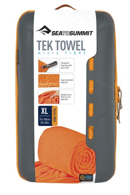Sea to Summit Tek Towel Extra Large 30in x 60in Orange