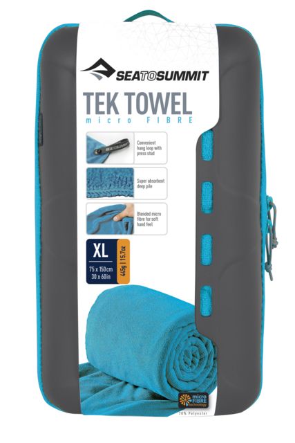 Sea to Summit Tek Towel Extra Large 30in x 60in Pacific Blue