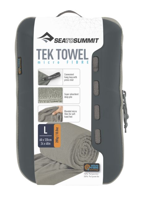 Sea to Summit Tek Towel Large 24in x 48in Grey