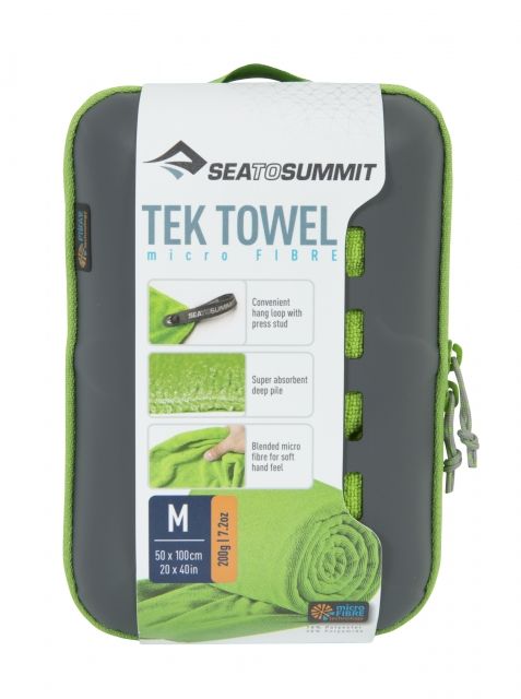 Sea to Summit Tek Towel Medium 20in x 40in Lime