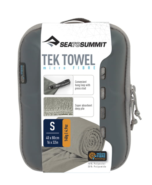 Sea to Summit Tek Towel Small 16in x 32in Grey