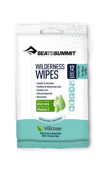 Sea to Summit Trek and Travel Wilderness Wipes S
