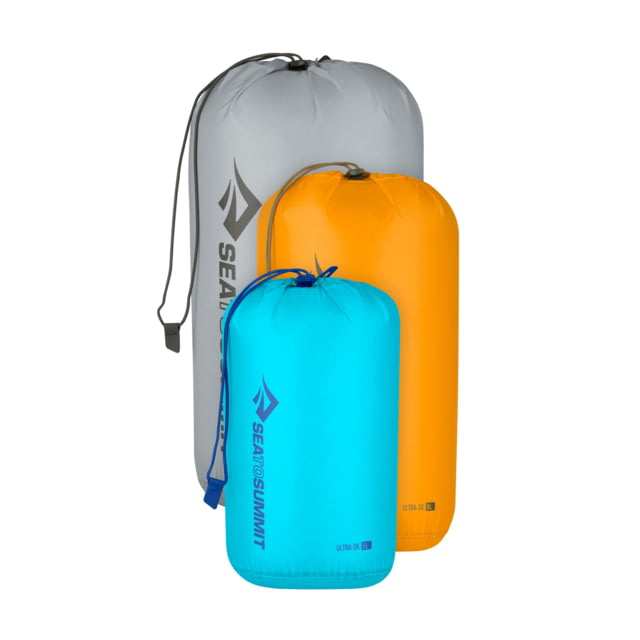 Sea To Summit Sea to Summit Ultra-Sil Stuff Sack Set Blue/Yellow/Grey