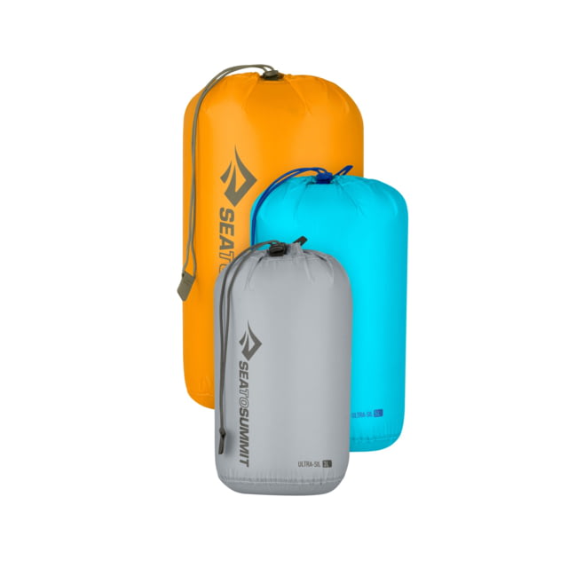 Sea To Summit Sea to Summit Ultra-Sil Stuff Sack Set Grey/Blue/Yellow