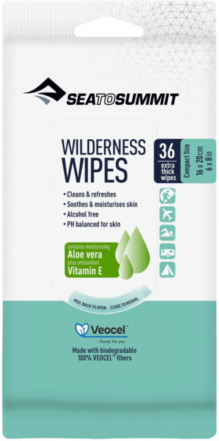 Sea to Summit Wilderness Wipes White 36 pack
