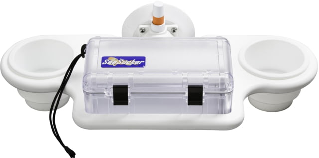 Seasucker SeaSucker 2 Cup Holder w/Large Dry Box