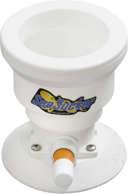 Seasucker SeaSucker Horizontal 1-Cup Holder White
