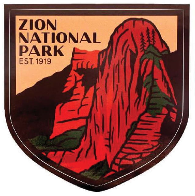 Sendero Provisions Co. Sendero Provisions Co. National Park Sticker Zion National Park ZION STICKER