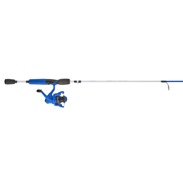 Shakespeare Agility Gel-Tech Spinning Combo 5.5/1 Right/Left 30 6ft. Rod Length Medium Power Fast Action 2 Pieces Rod Electric Blue