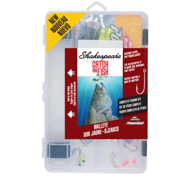 Shakespeare Catch More Fish Walleye Kit