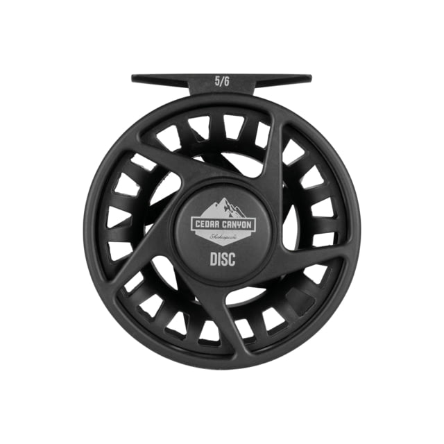 Shakespeare Cedar Canyon Disc Fly Reel 1.0/1 Right/Left 5/6 Black