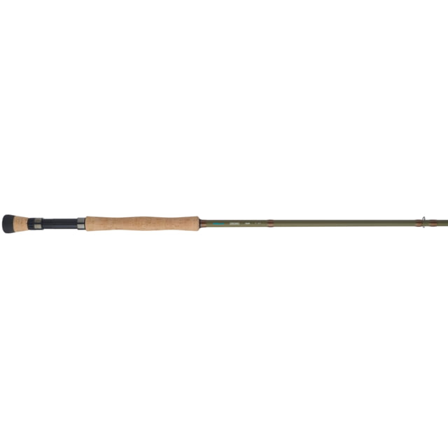 Shakespeare Cedar Canyon Stream Fly Rod Saltwater Handle Type FW+EH 9ft. Rod Length 3 Pieces Olive Green