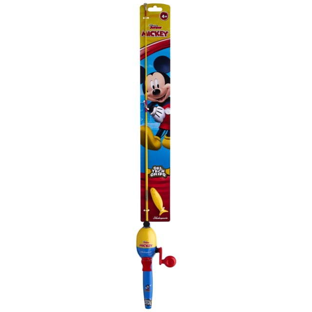 Shakespeare Disney Mickey Beginner Kit 3.1/1 5 2ft. 6in. Rod Length Medium Power 1 Piece Rod