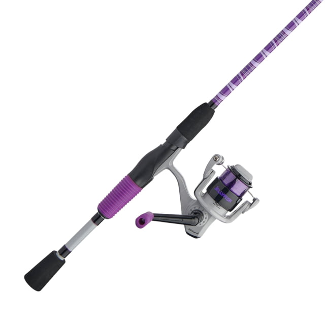 Shakespeare Jellyfish Spinning Combo 5.2/1 30 5ft. 6in. Rod Length Medium Power 2 Pieces Rod Purple