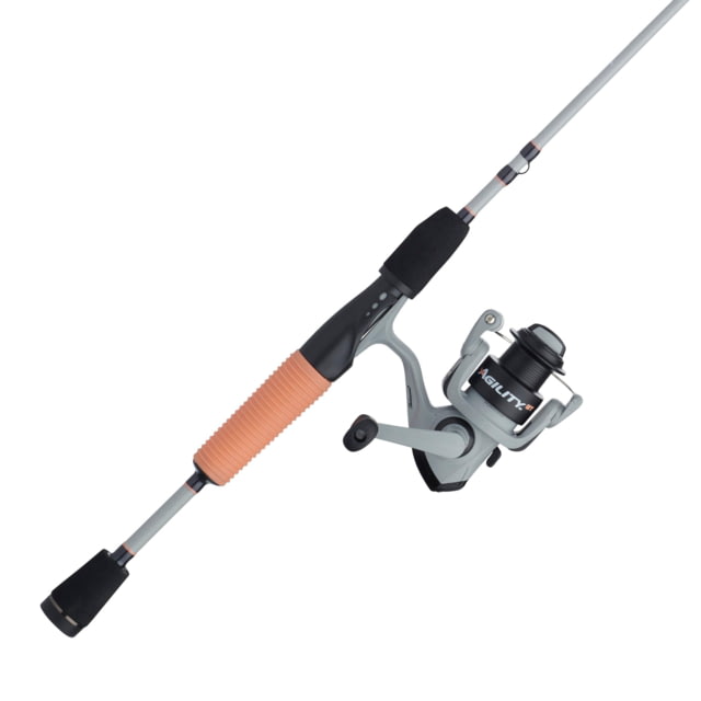 Shakespeare Lady Agility Gel-Tech Spinning Combo 5.5/1 Right/Left 30 6ft. 6in. Rod Length Medium Power Fast Action 2 Pieces Rod Coral