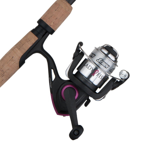 Shakespeare Ladyfish Spinning Combo 5.5/1 Right/Left 30 6ft. Rod Length Medium Power 2 Pieces Rod Pink